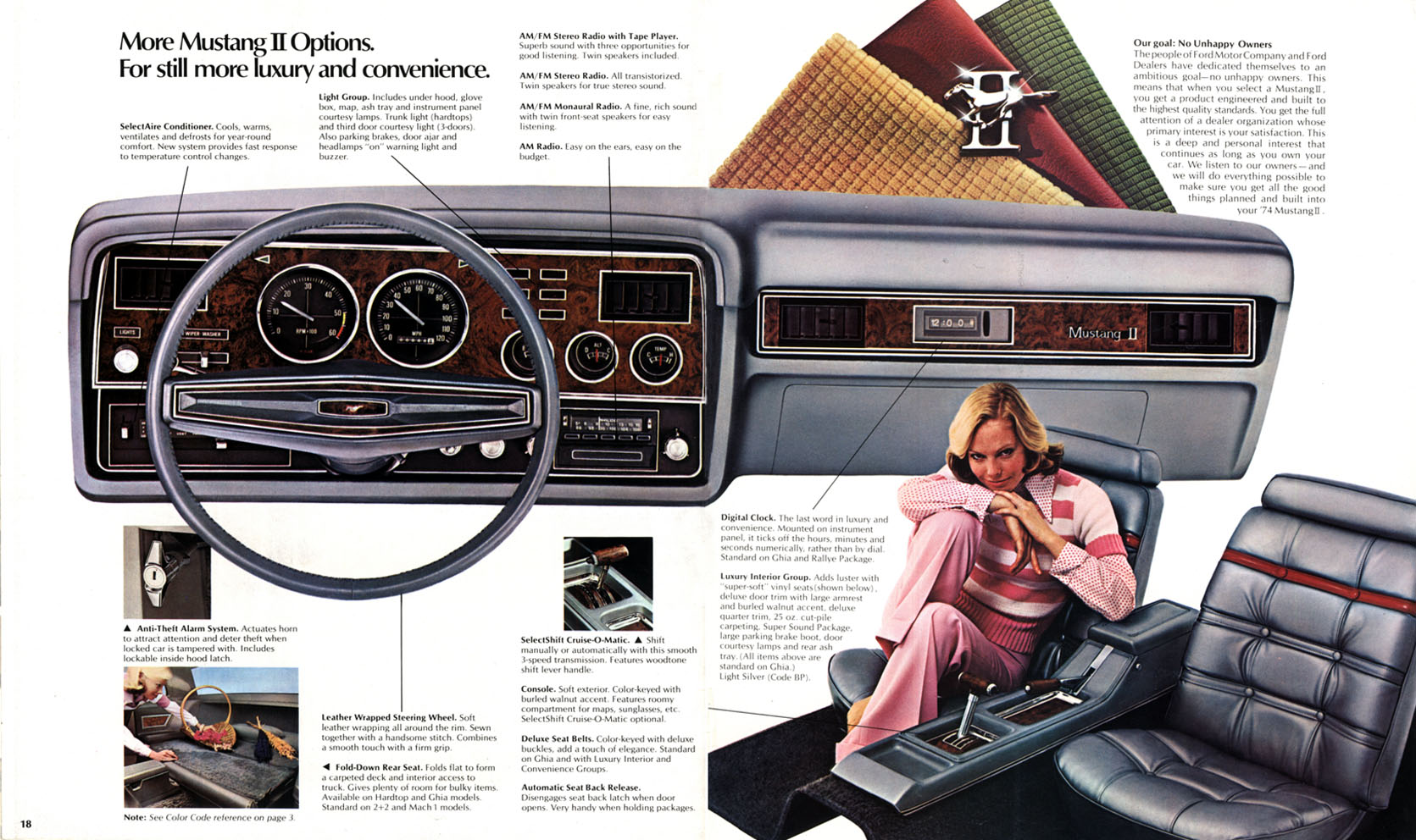 1974 Ford Mustang II Brochure Page 5